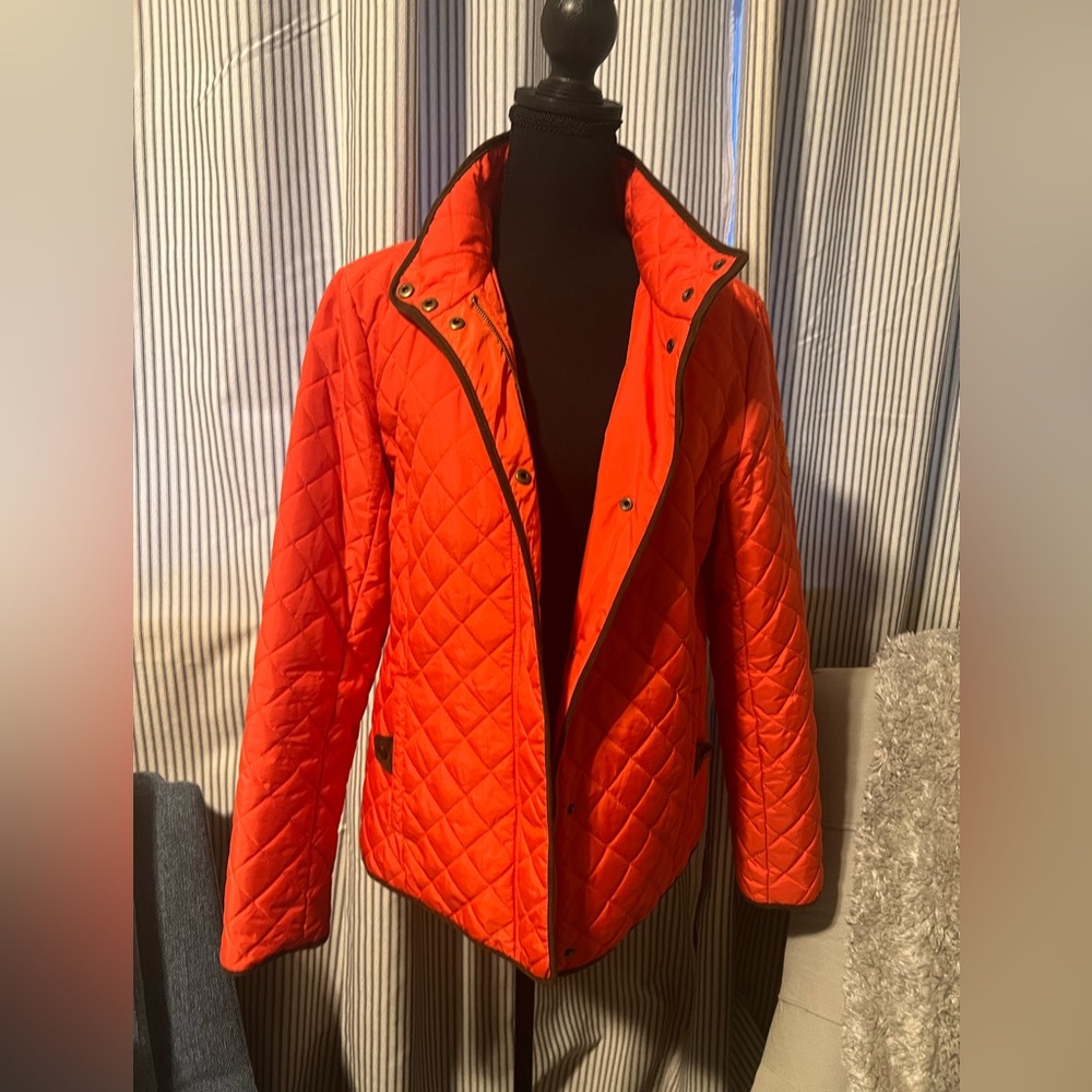 Lauren Ralph Lauren orange jacket
